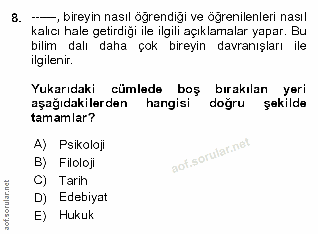 Soru 8