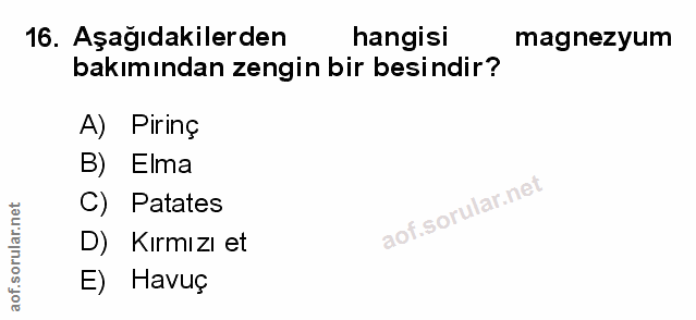 Soru 16
