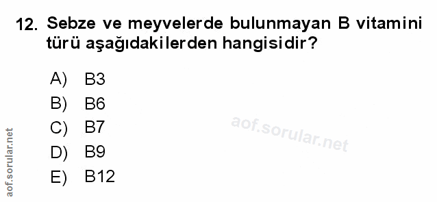 Soru 12
