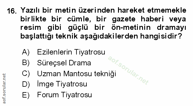 Soru 16