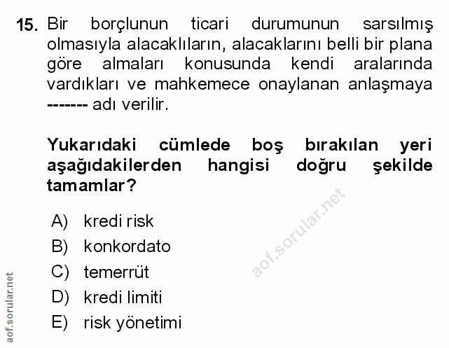 Soru 15