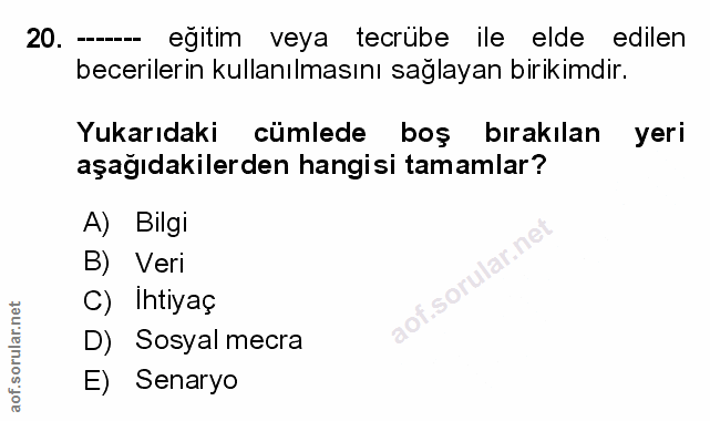 Soru 20
