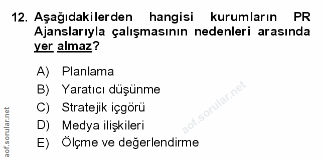 Soru 12
