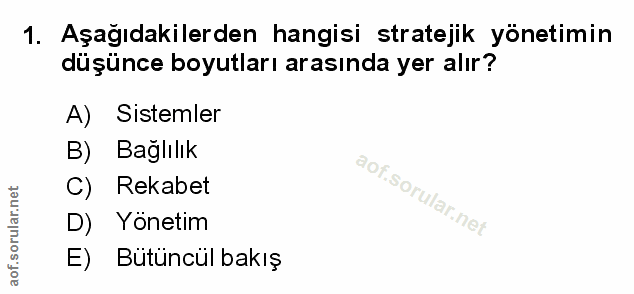 Soru 1