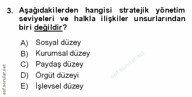 Soru 3