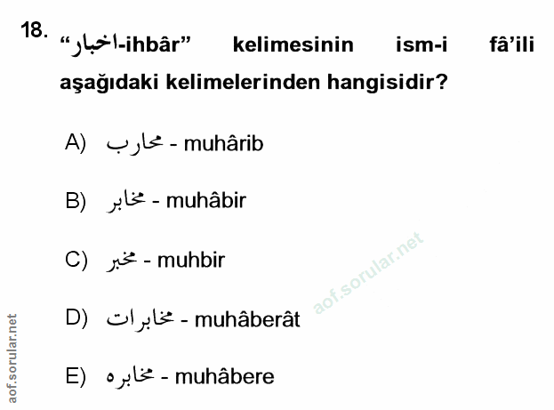 Soru 18