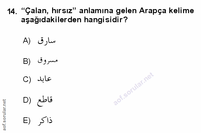 Soru 14
