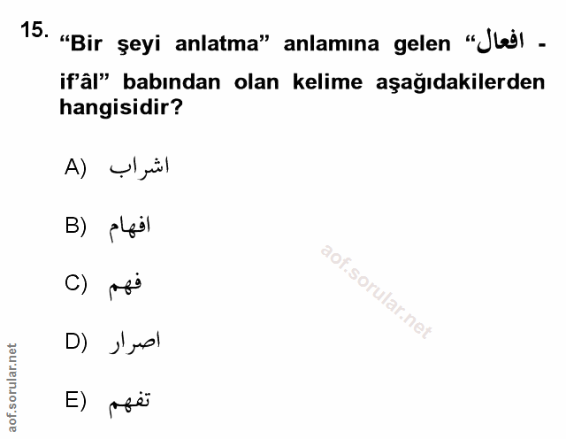 Soru 15
