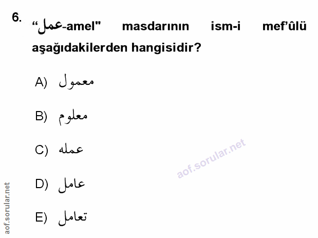 Soru 6