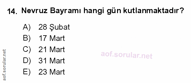 Soru 14