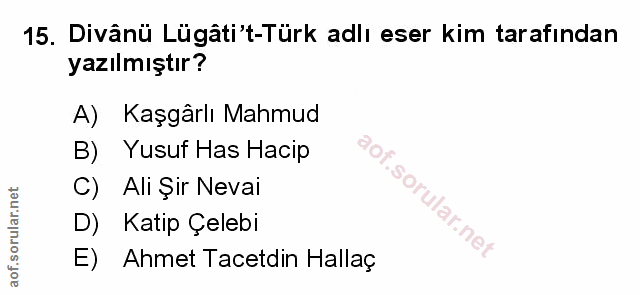 Soru 15