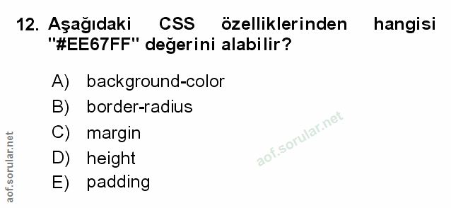 Soru 12