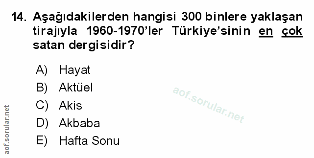 Soru 14