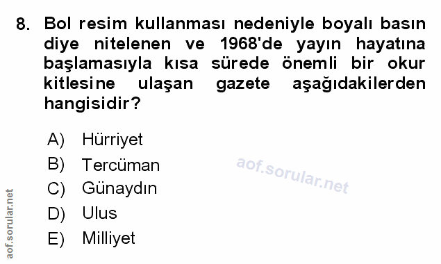 Soru 8