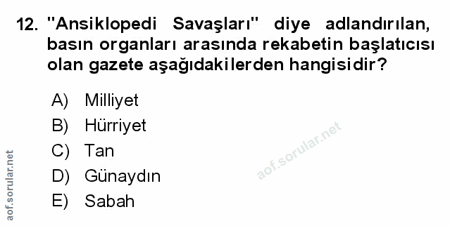 Soru 12