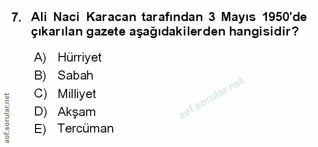 Soru 7