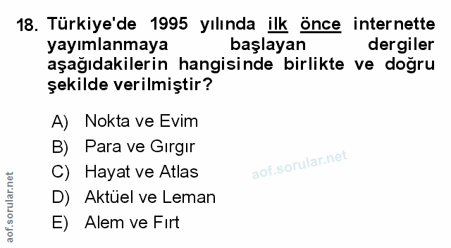 Soru 18