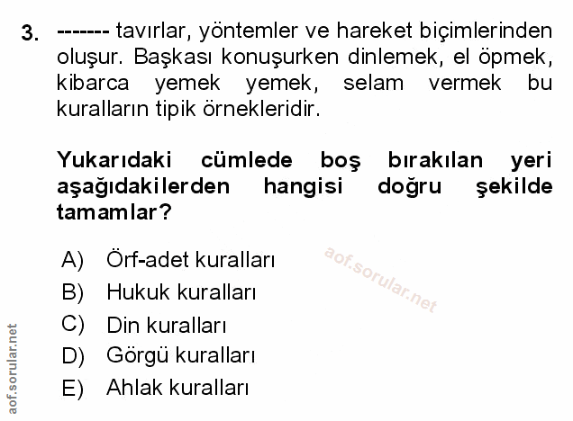 Soru 3