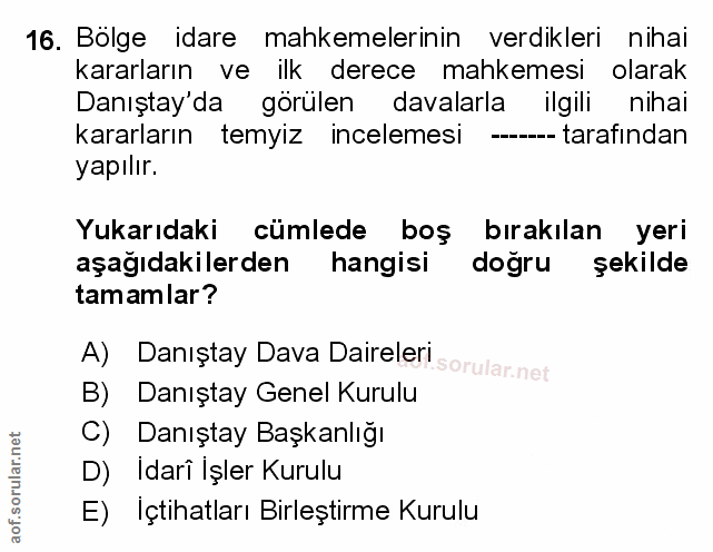 Soru 16