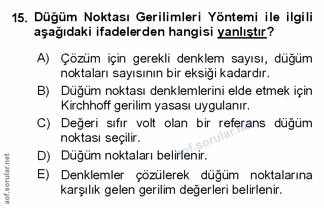 Soru 15