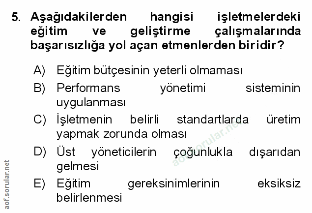 Soru 5