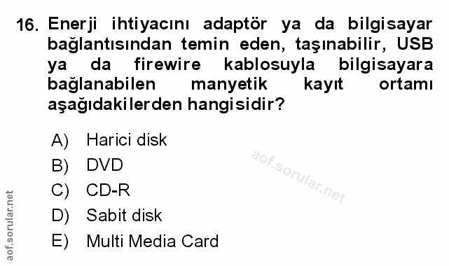 Soru 16