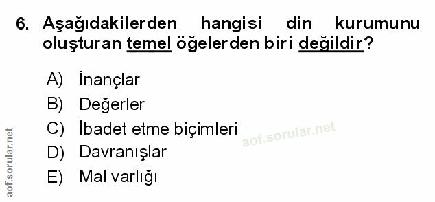 Soru 6