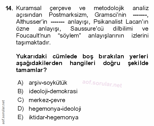 Soru 14