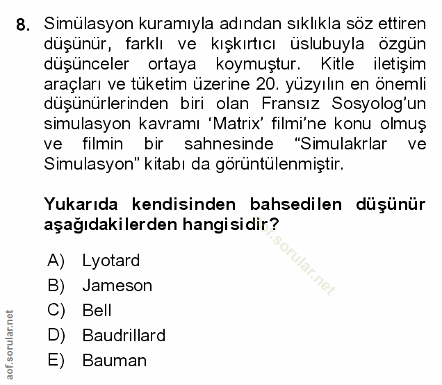 Soru 8
