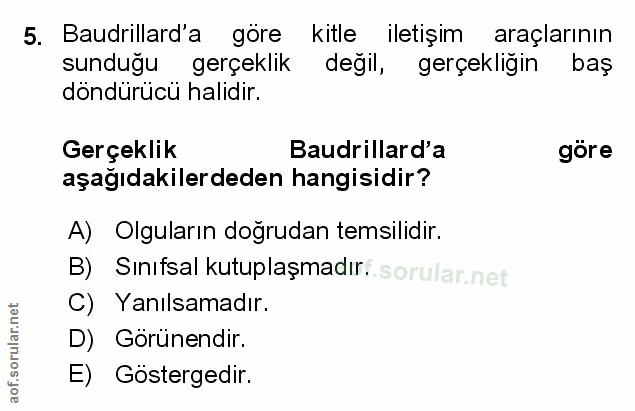 Soru 5