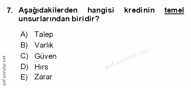 Soru 7