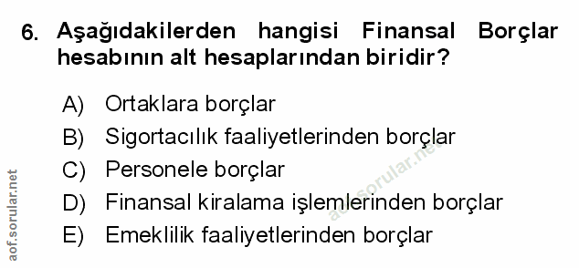 Soru 6