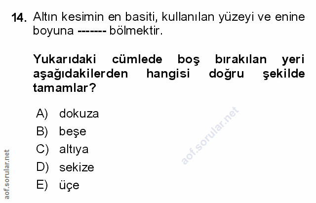 Soru 14