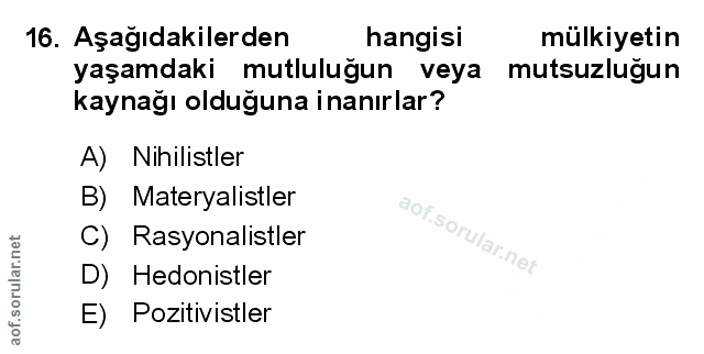 Soru 16