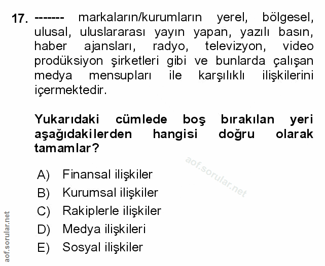 Soru 17