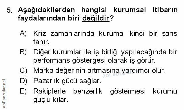 Soru 5