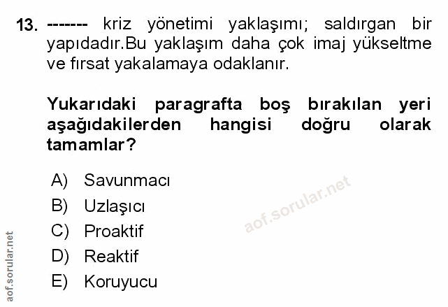 Soru 13