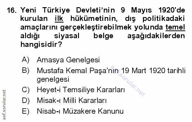 Soru 16