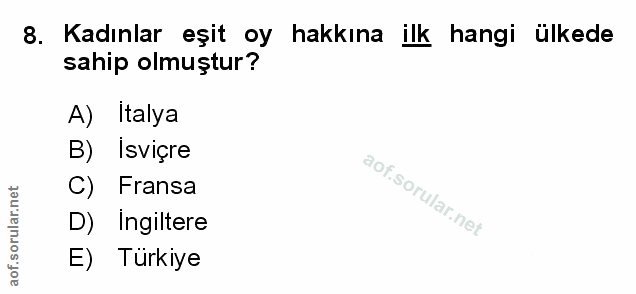 Soru 8