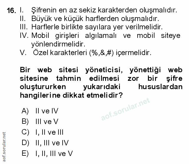 Soru 16