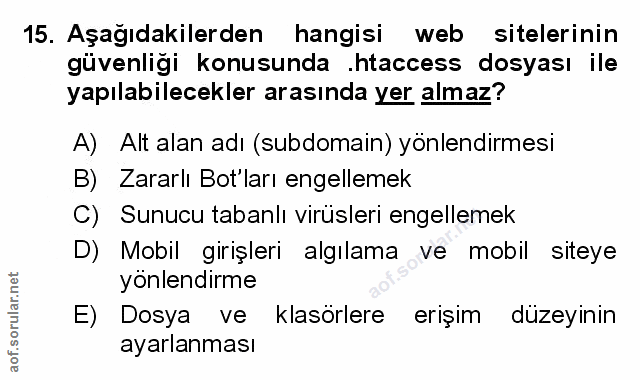 Soru 15