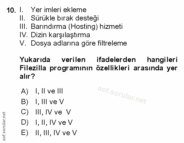 Soru 10