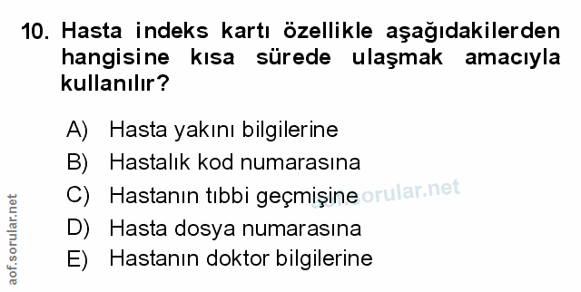 Soru 10