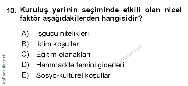 Soru 10