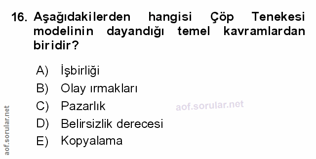 Soru 16