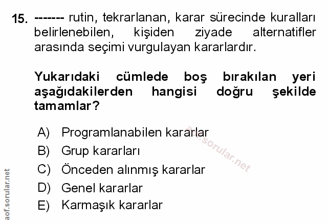 Soru 15