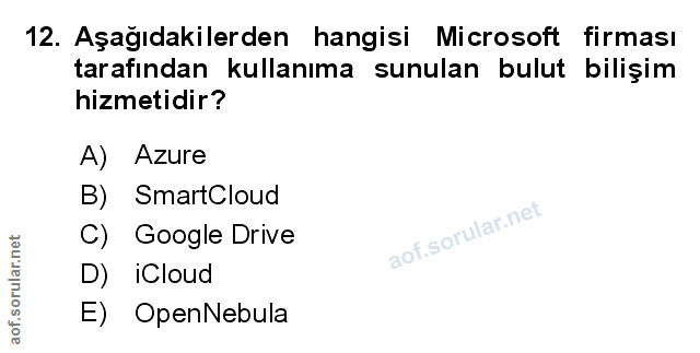 Soru 12