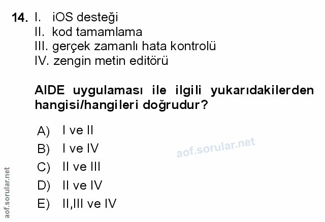Soru 14
