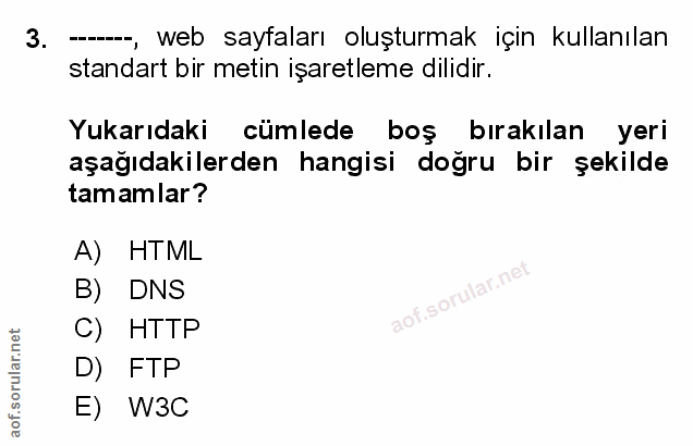 Soru 3