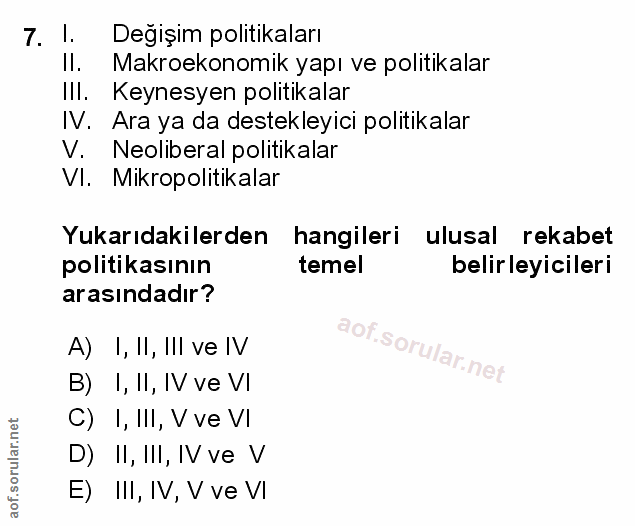 Soru 7